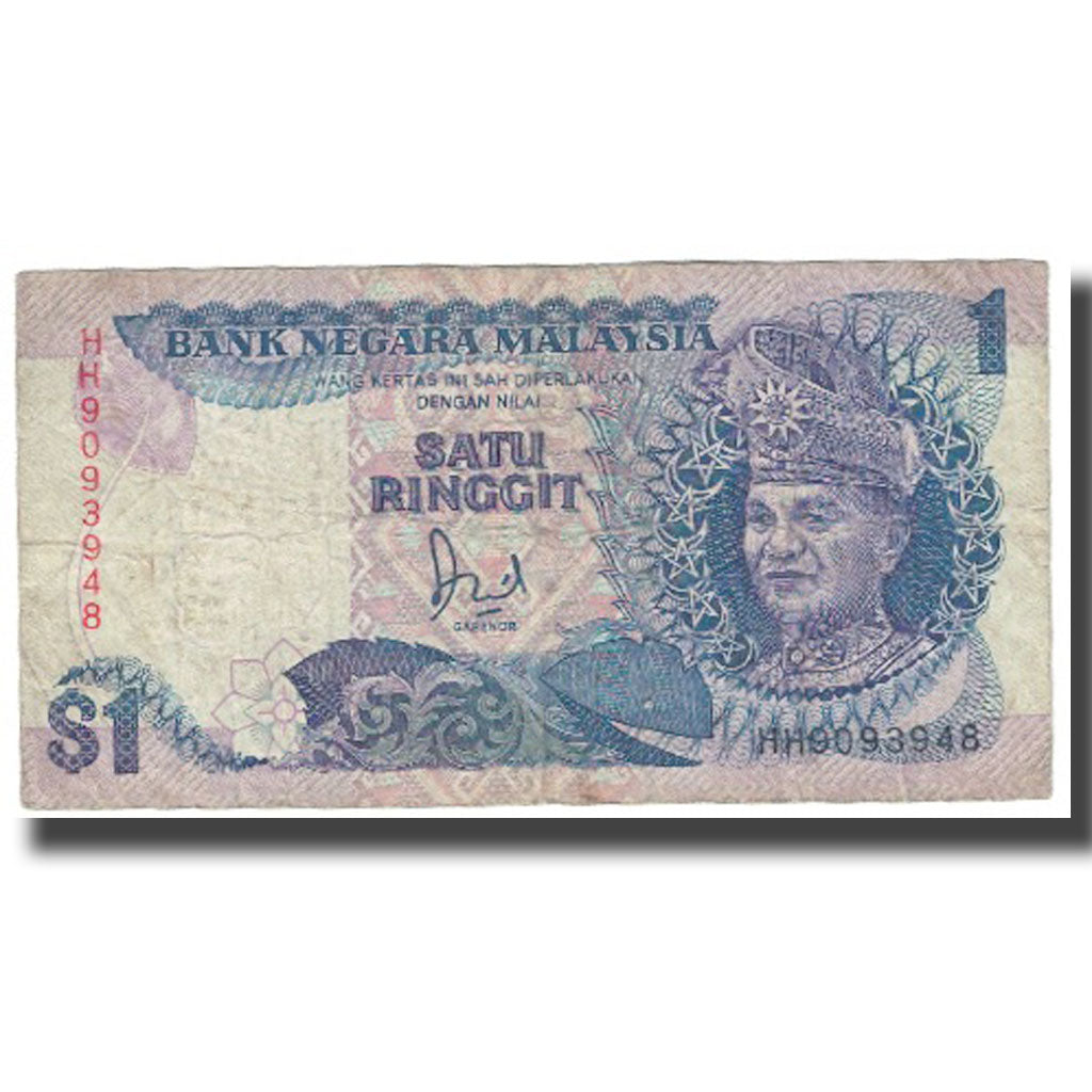 Banknot, Malezja, 1 Ringgit, Undated, KM:27b, VF(20-25)