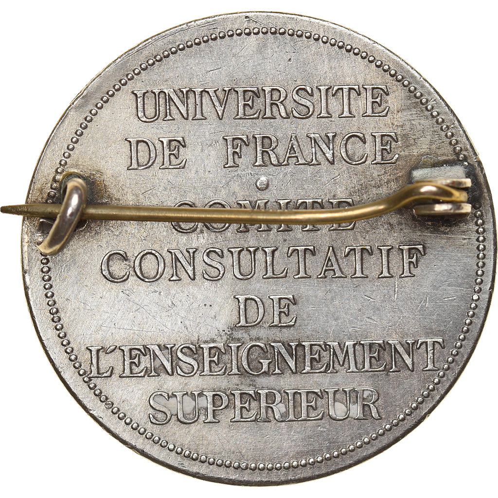 Francia, medalla, Université de France, Comité Consultatif, Arts & Culture