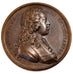 FRANCE, Politics, Society, War, Louis XV, Medal, 1725, AU(55-58), Duvivier,...