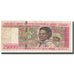 Billete, 25,000 Francs = 5000 Ariary, Madagascar, KM:82, BC