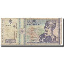 Banconote, Romania, 5000 Lei, 1993, 1993-05-01, KM:103a, MB