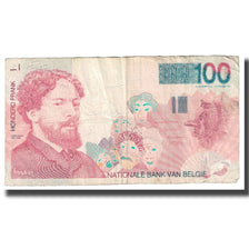 Banconote, Belgio, 100 Francs, KM:147, MB