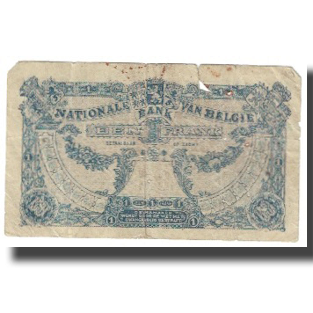 Billet, Belgique, 5 Francs, 1922, 1922-05-19, KM:93, TB