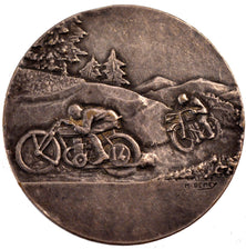France, Medal, French Third Republic, Sports & leisure, 1929, Demey, AU(50-53)