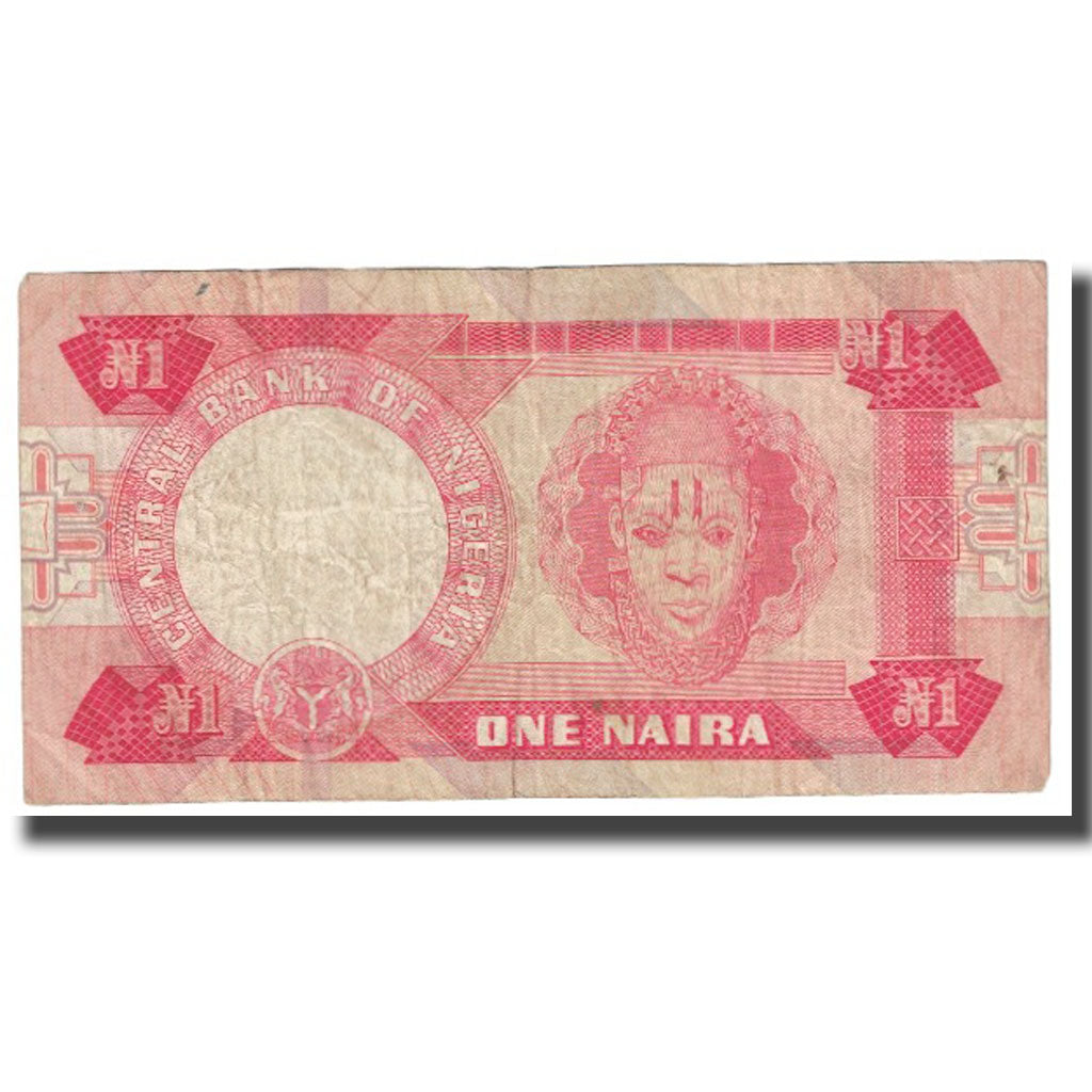 Geldschein, Nigeria, 1 Naira, KM:19a, S