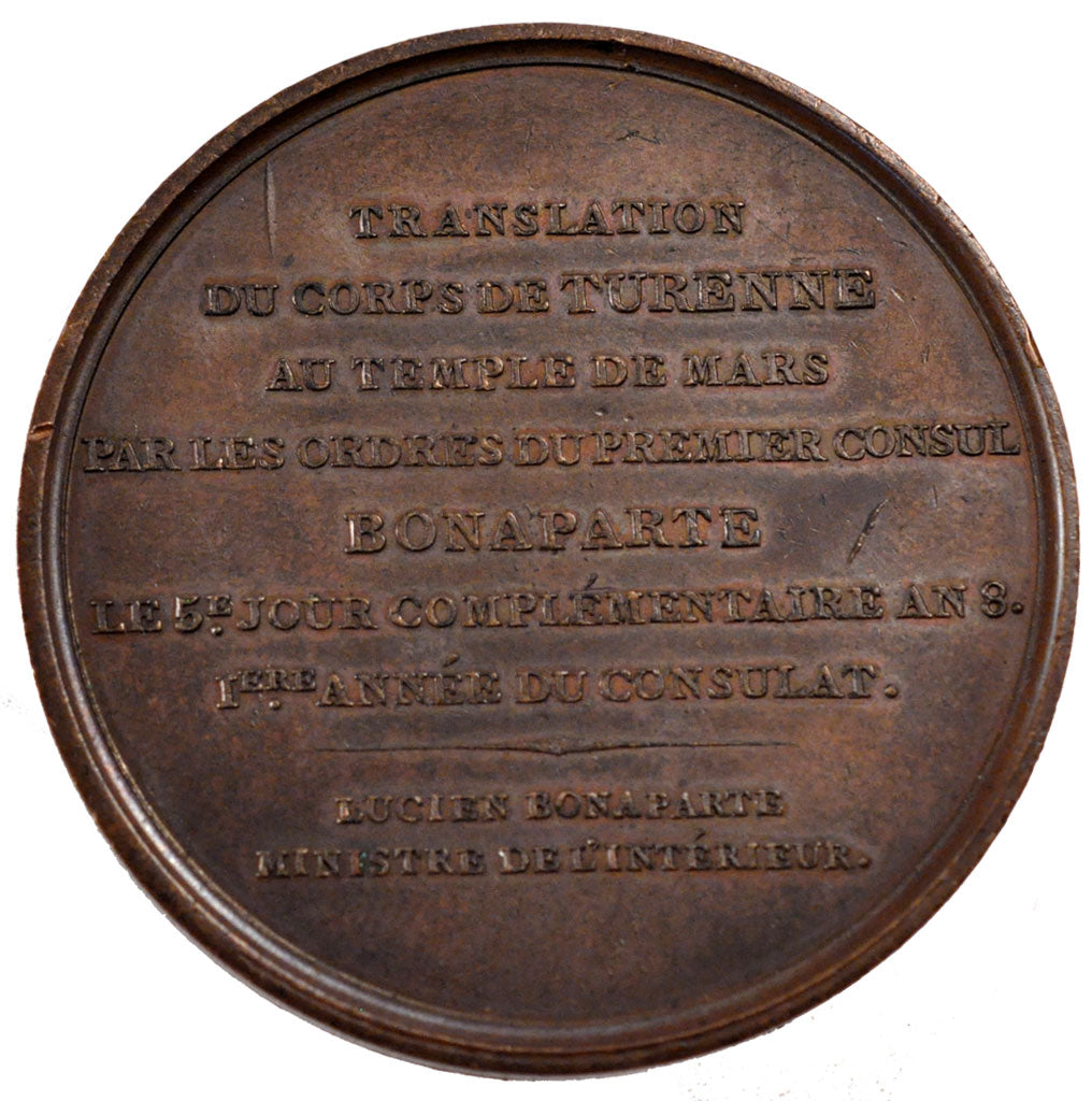 FRANCE, Politics, Society, War, French Consulate, Medal, 1799, AU(50-53),...