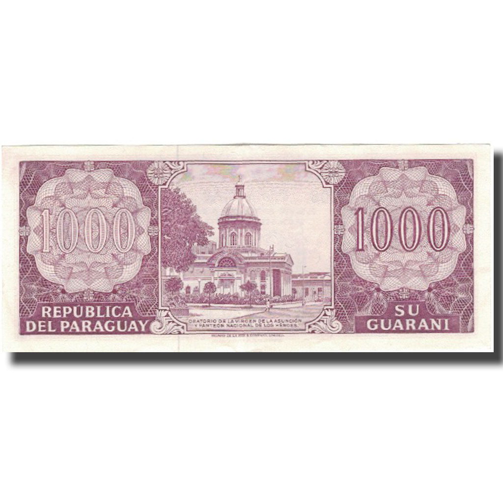Billete, 1000 Guaranies, Paraguay, KM:207, EBC