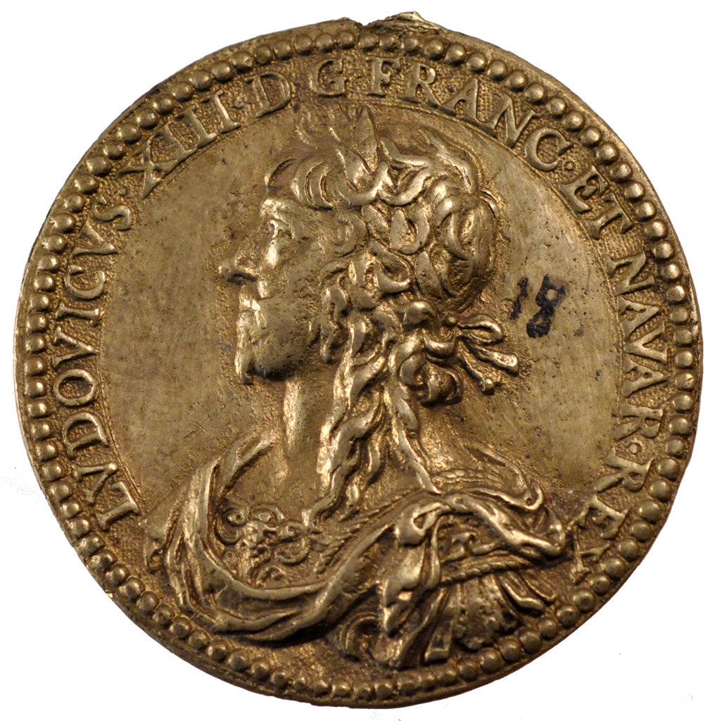 Francia, Medal, Louis XIII, Politics, Society, War, 1635, SPL-, Rame, 49