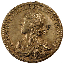 Francia, Medal, Louis XIII, Politics, Society, War, 1635, SPL-, Rame, 49