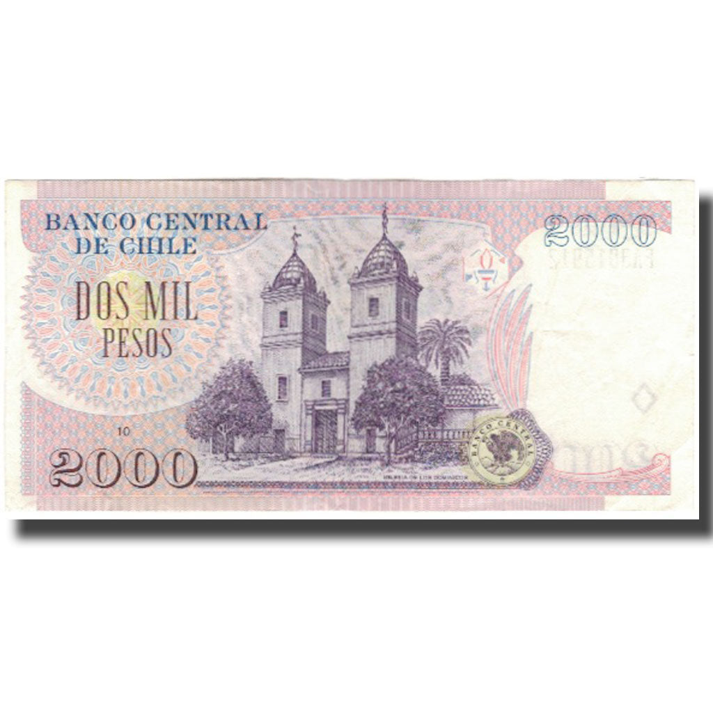 Geldschein, Chile, 2000 Pesos, 2003, KM:158a, SS