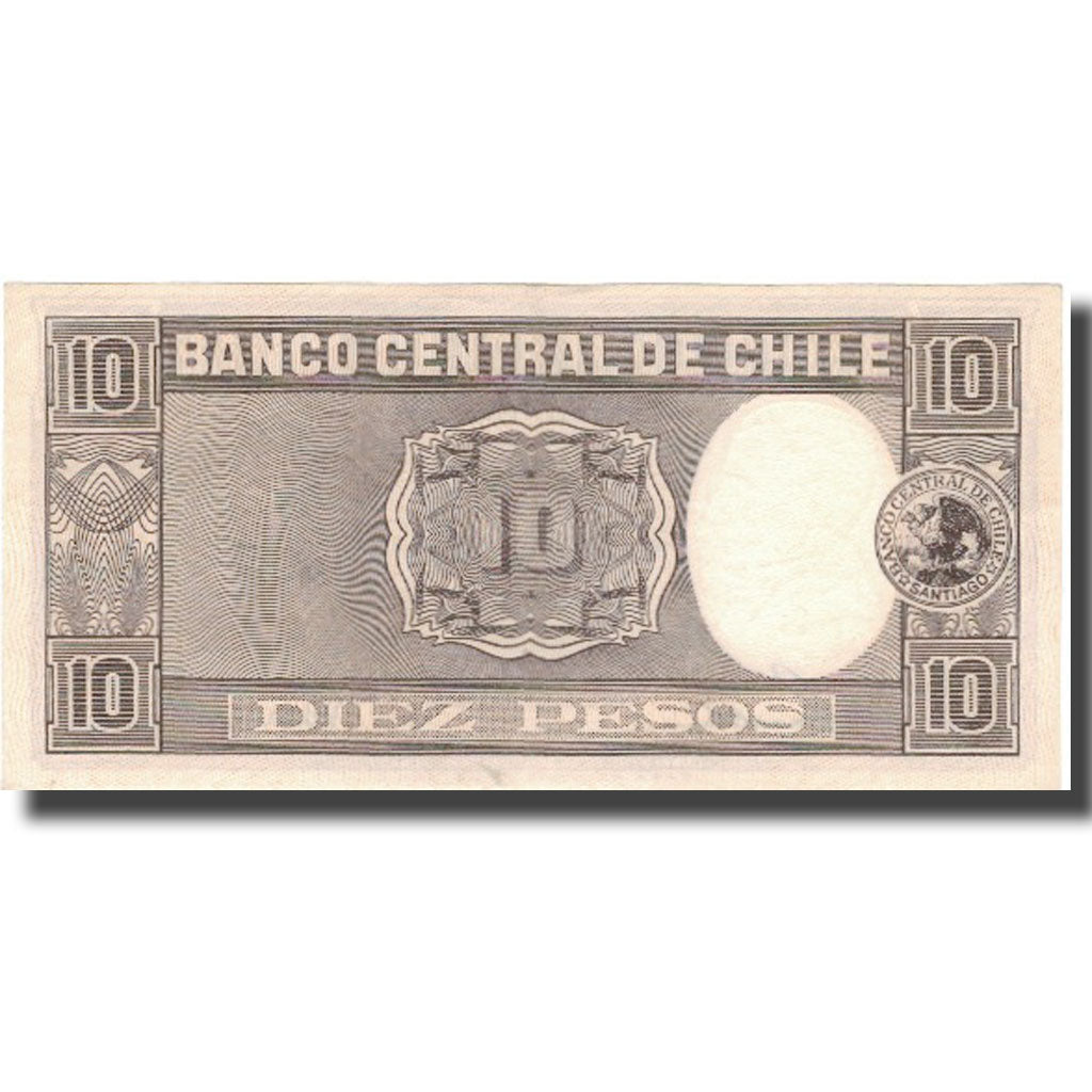 Geldschein, Chile, 10 Pesos = 1 Condor, KM:120, VZ
