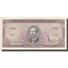 Banknot, Chile, 1 Escudo, KM:135d, AU(55-58)