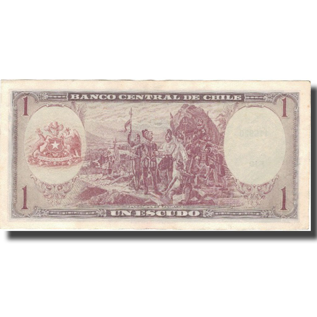 Geldschein, Chile, 1 Escudo, KM:135d, VZ