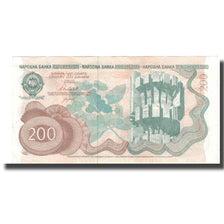 Geldschein, Jugoslawien, 200 Dinara, KM:102a, VZ