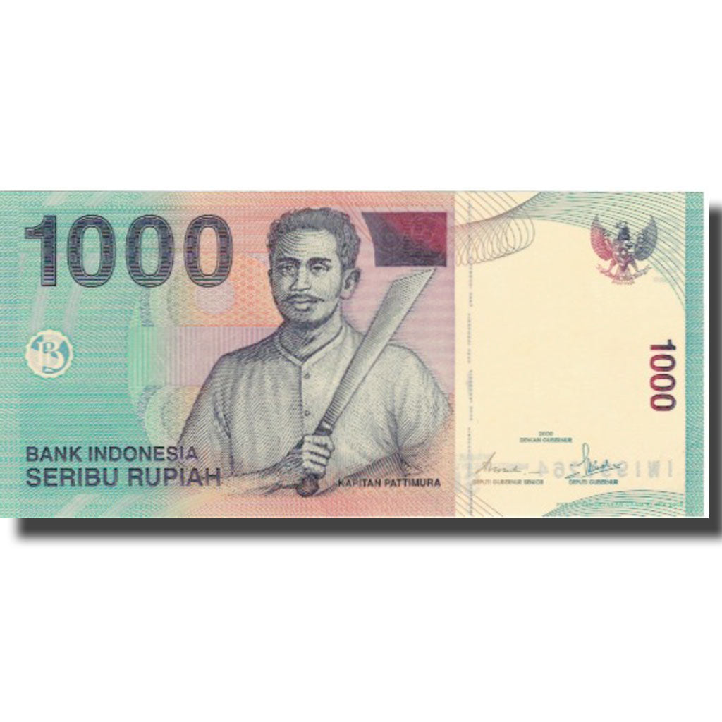 Banknote, Indonesia, 1000 Rupiah, KM:141f, UNC(65-70)