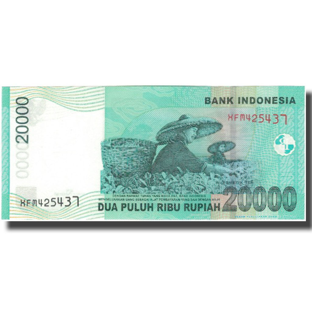 Banknote, Indonesia, 20,000 Rupiah, 2004, KM:144a, UNC(65-70)