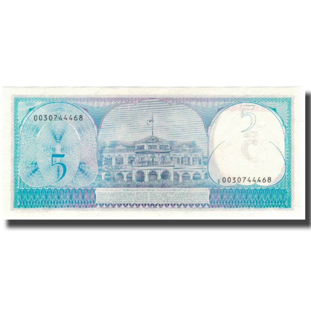 Billete, 5 Gulden, Surinam, KM:125, UNC