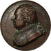 France, Medal, Louis XVIII, Politics, Society, War, 1818, Barre, TTB+, Bronze