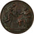 France, Medal, Louis XVIII, Politics, Society, War, 1818, Barre, AU(50-53)