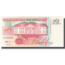 Banknote, Surinam, 10 Gulden, 1998, 1998-02-10, KM:137a, UNC(65-70)
