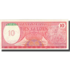 Banknote, Surinam, 10 Gulden, 1982, 1982-04-01, KM:126, UNC(65-70)