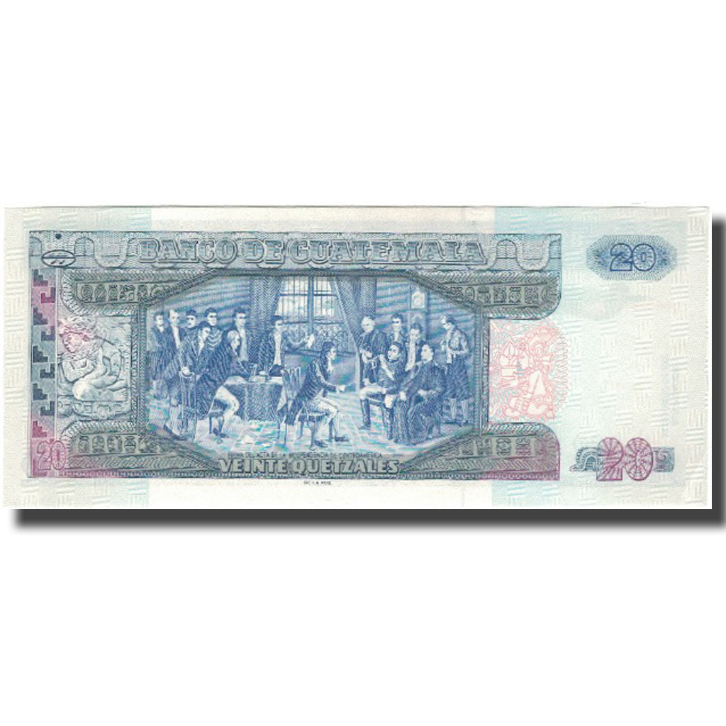 Billete, 20 Quetzales, 2007, Guatemala, 2007-01-24, KM:112b, UNC