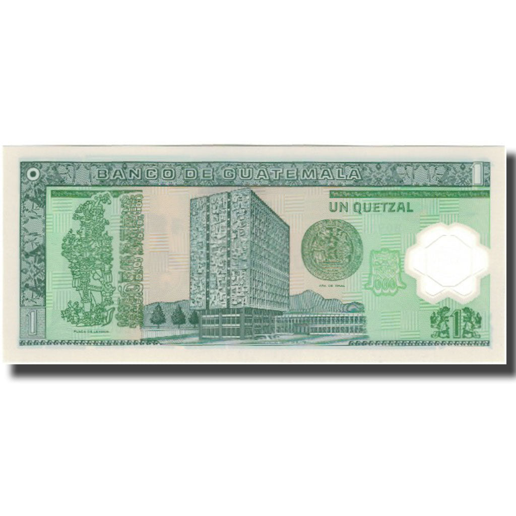 Banknot, Guatemala, 1 Quetzal, 2008, 2008-03-12, KM:109, UNC(65-70)