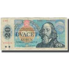 Banknote, Czech Republic, 20 Korun, 1988, KM:10b, AG(1-3)