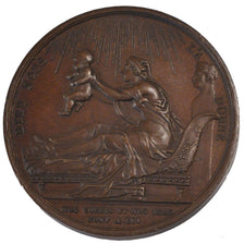 FRANCE, Politics, Society, War, Charles X, Medal, 1820, AU(55-58), Gayrard,...
