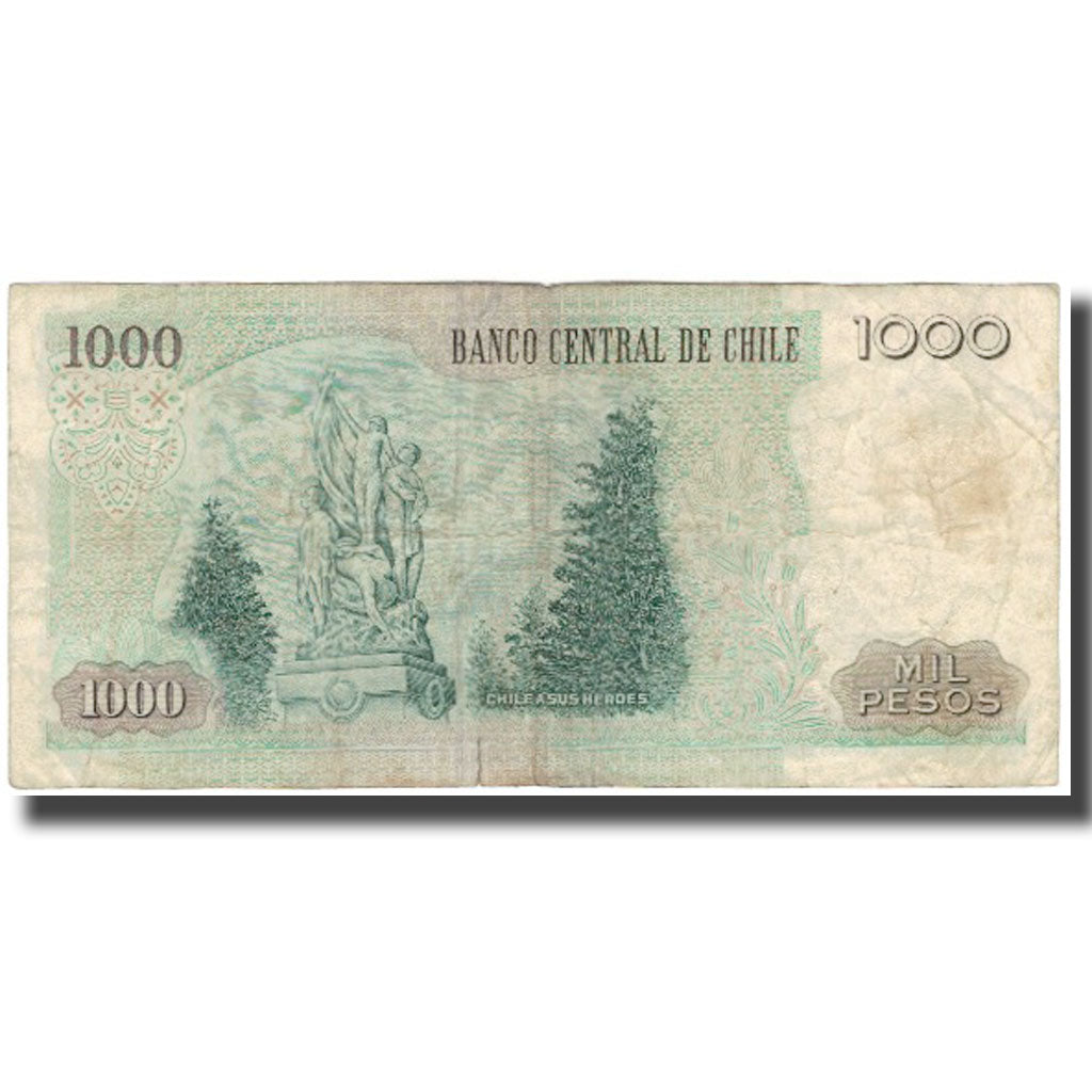 Geldschein, Chile, 1000 Pesos, 1993, KM:154b, S
