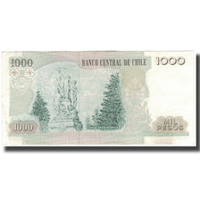 Billete, 1000 Pesos, 1990, Chile, KM:154b, MBC