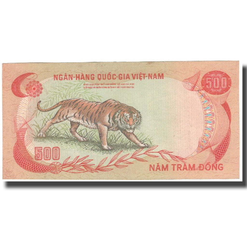 Banconote, Vietnam del Sud, 500 D<ox>ng, KM:33a, BB