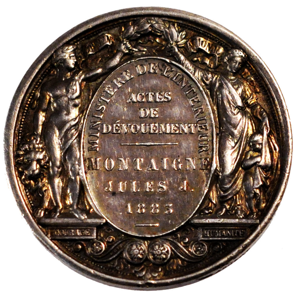 République Française, Médaille, Ministère de l'Intérieur