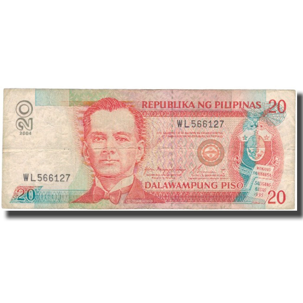 Geldschein, Philippinen, 20 Piso, 1935, KM:182h, S