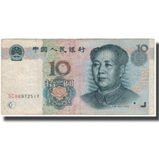 Geldschein, China, 10 Yüan, 1999, KM:904, SGE