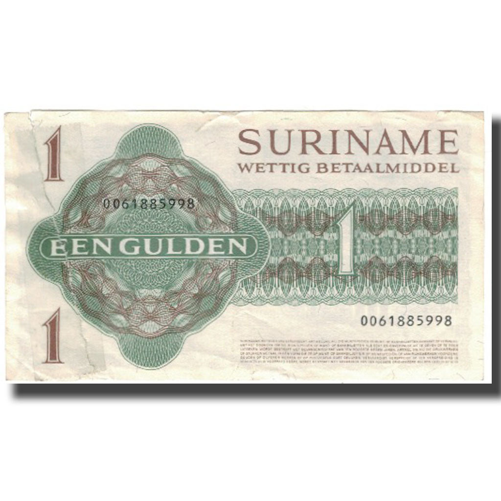 Banknote, Surinam, 1 Gulden, 1984, 1984-12-01, KM:116h, AG(1-3)