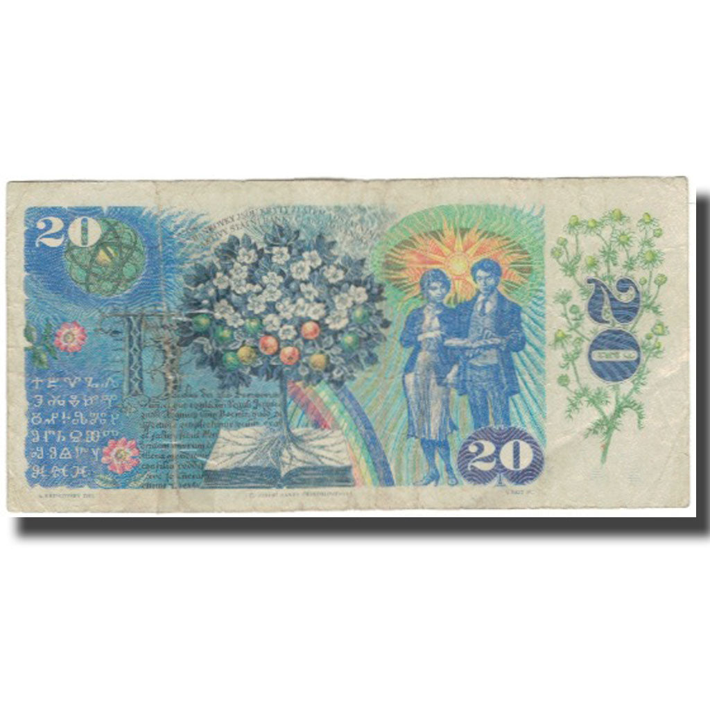 Banconote, Cecoslovacchia, 20 Korun, 1988, KM:95, D