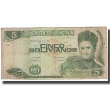 Billete, 5 Bolivianos, Bolivia, KM:209, MC+