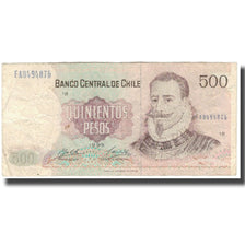 Cile, 500 Pesos, 1995, KM:153a, B