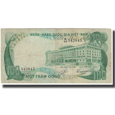Banknote, South Viet Nam, 100 D<ox>ng, KM:31a, VF(30-35)