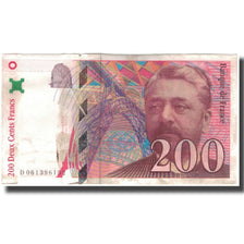 Francia, 200 Francs, Eiffel, 1997, MB, Fayette:75.4b, KM:159b
