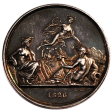 FRANCE, Railway, Louis Philippe I, Medal, AU(55-58), Tiolier, Silver, 36, 20.10