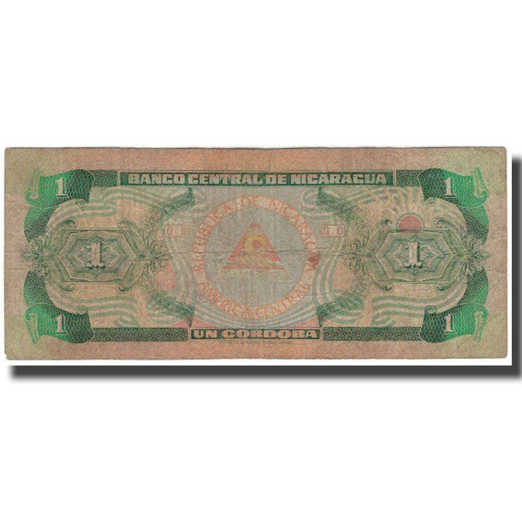 Billet, Nicaragua, 1 Cordoba, KM:107, TB+