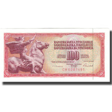 Banknote, Yugoslavia, 100 Dinara, 1996, 1986-05-16, KM:90c, UNC(65-70)