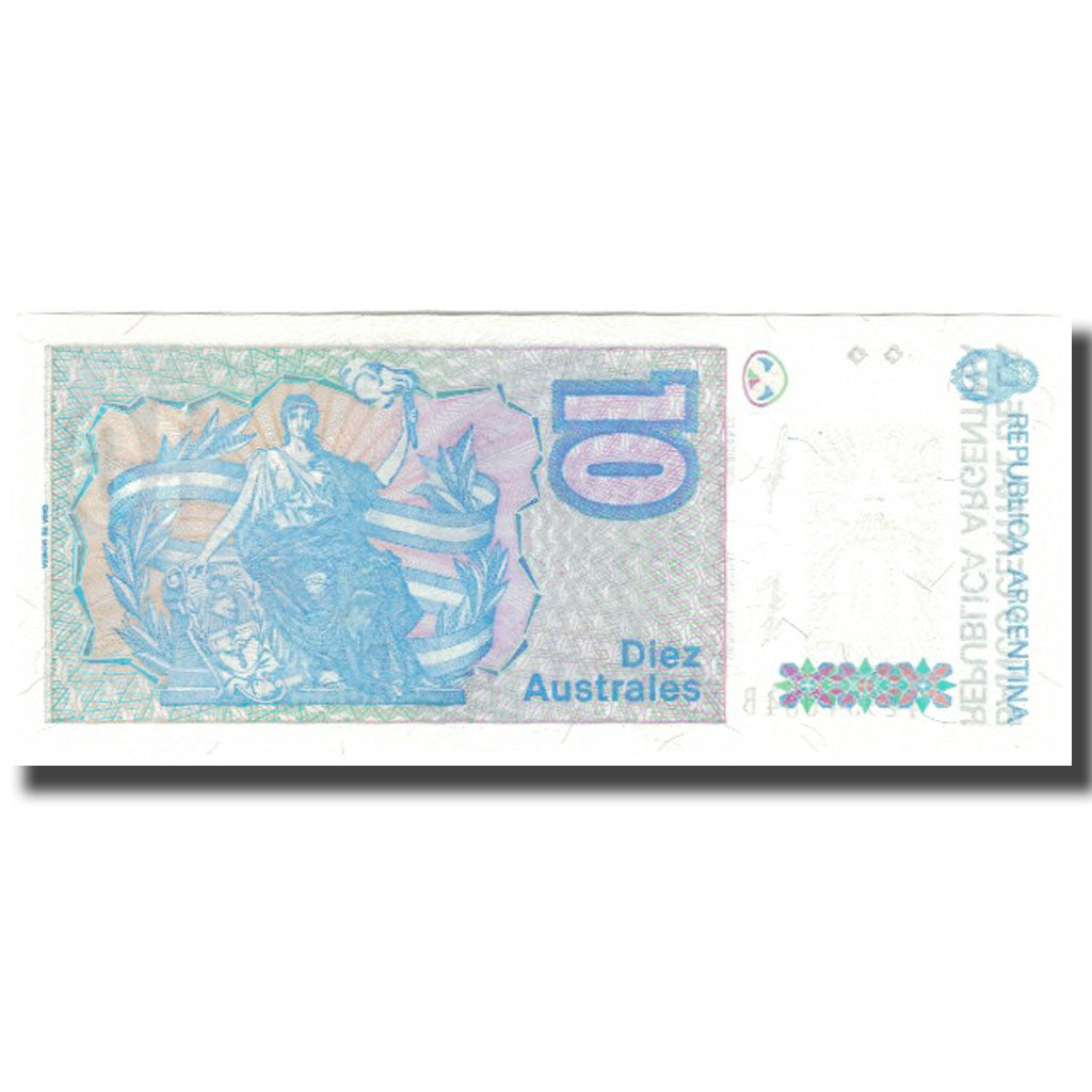 Billet, Argentine, 10 Australes, KM:325a, NEUF