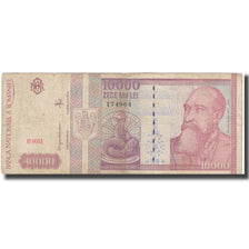 Banconote, Romania, 10,000 Lei, KM:105a, MB+