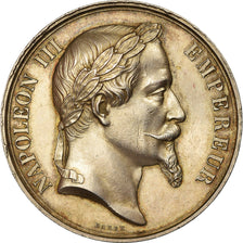 France, Medal, Second French Empire, Business & industry, 1866, Barre