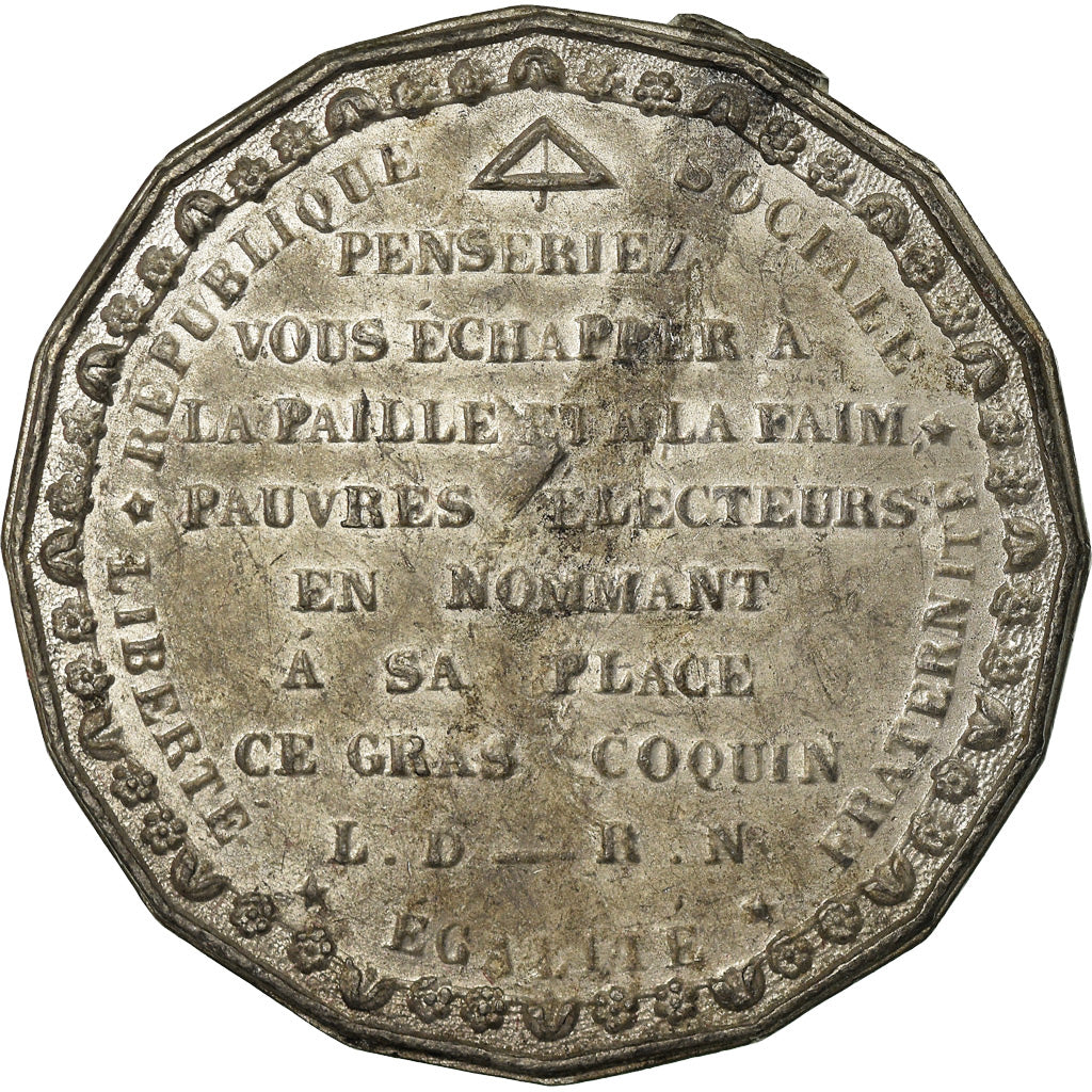Francja, Medal, Druga Republika Francuska, Polityka, społeczeństwo, wojna