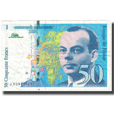 France, 50 Francs, St Exupéry, 1994, 1994, EF(40-45), Fayette:73.1d, KM:157Aa