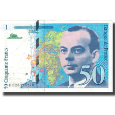 Francja, 50 Francs, St Exupéry, 1994, 1994, AU(55-58), Fayette:73.1d, KM:157Aa